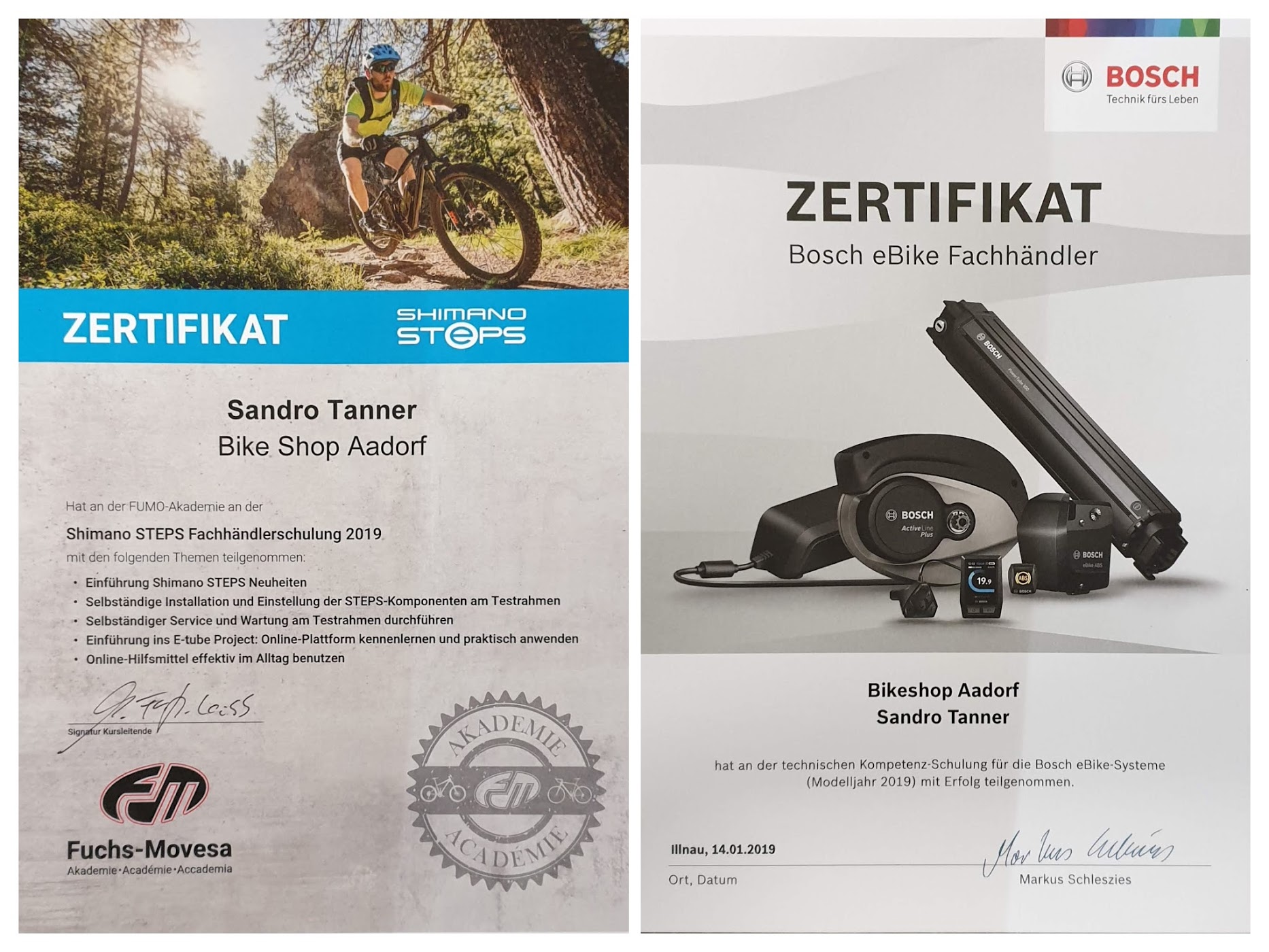 Bosch & Shimano